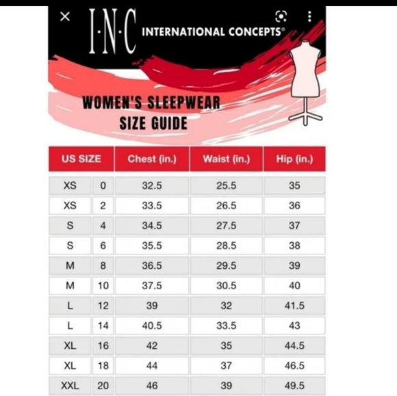 NWT INC Halter Babydoll Nightgown Size XL - Picture 5 of 5